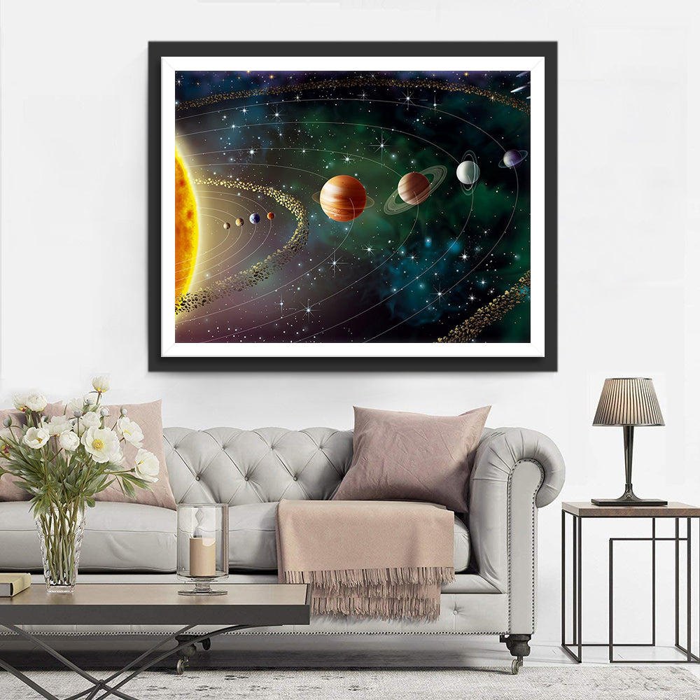 Solar System Diamond Painting