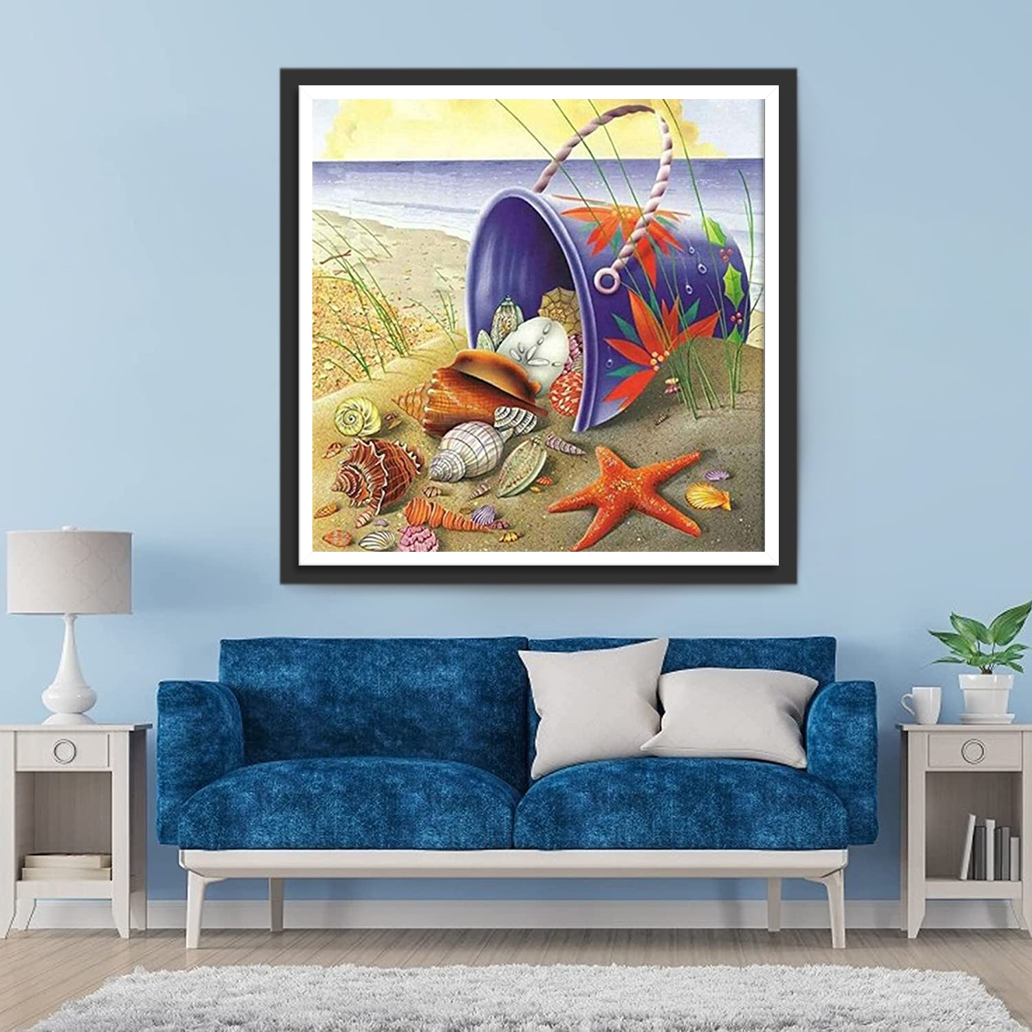 Starfish and Bucket Diamond Painting
