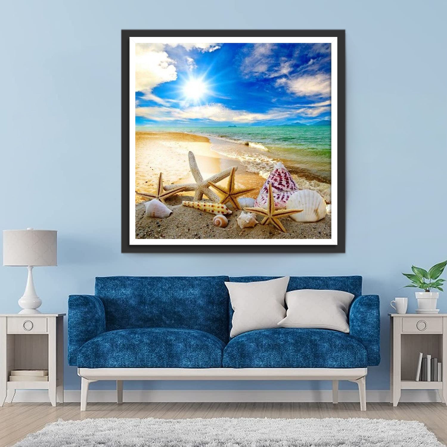 Starfish and the Sun Diamond Painting