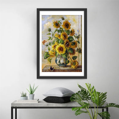 Sunflower 5D DIY Diamond Painting Kits DPSUNH15