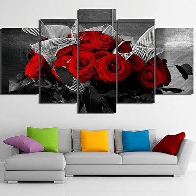 A Bouquet of Red Roses 5 Pack 5D DIY Diamond Painting Kits