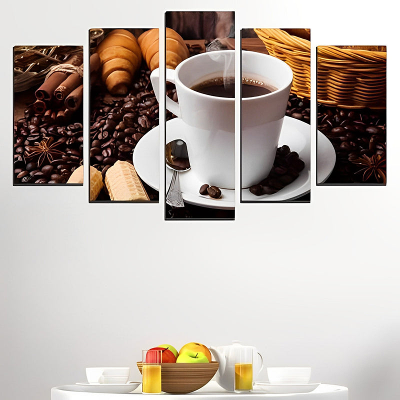 A Cup of Coffee 5 Pack 5D DIY Diamond Painting Kits