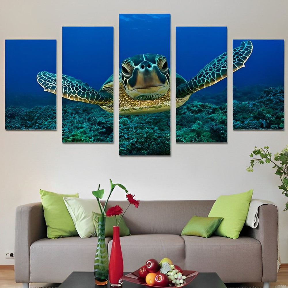 Turtle in the Sea 5 Pack Diamond Painting
