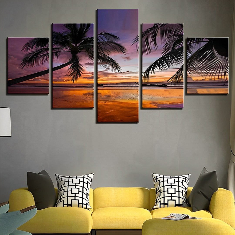 Coconut Trees 5 Pack Diamond Painting