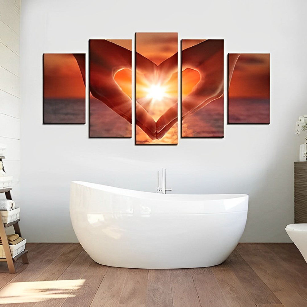 Hands and Heart 5 Pack Diamond Painting