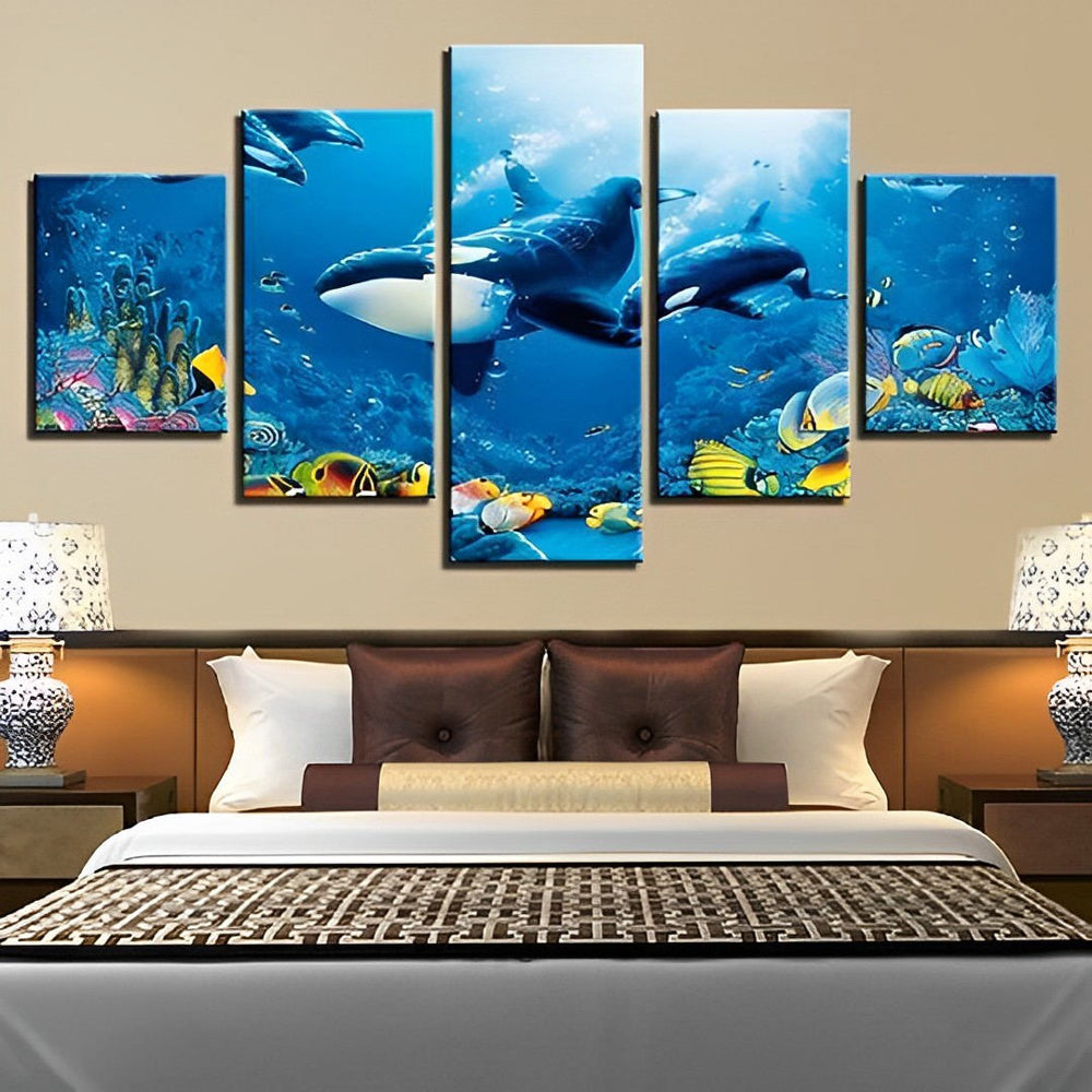 Whales 5 Pack Diamond Painting