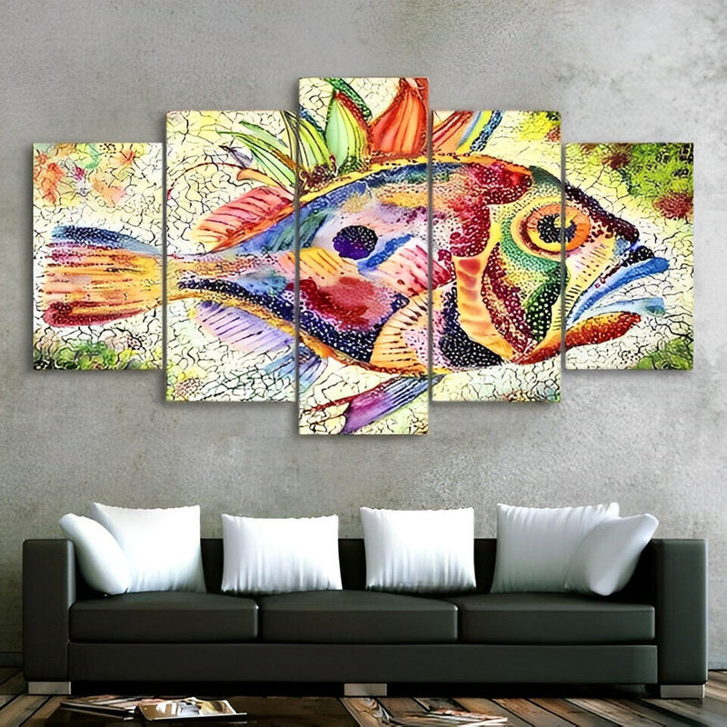 Colorful Fish 5 Pack Diamond Painting