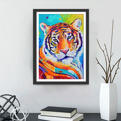 Confused Bengal Tiger 5D DIY Diamond Painting Kits