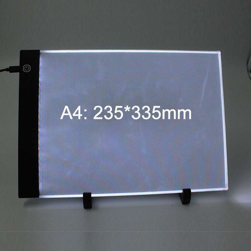 LED Board A4 Ultra-Thin Adjustable USB Power Diamond Painting Tool