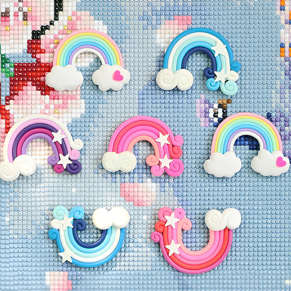 1pc Rainbow Shape Painting Cover Minder Locator