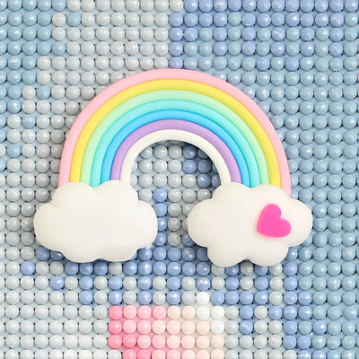 1pc Rainbow Shape Painting Cover Minder Locator