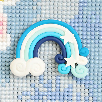 1pc Rainbow Shape Painting Cover Minder Locator