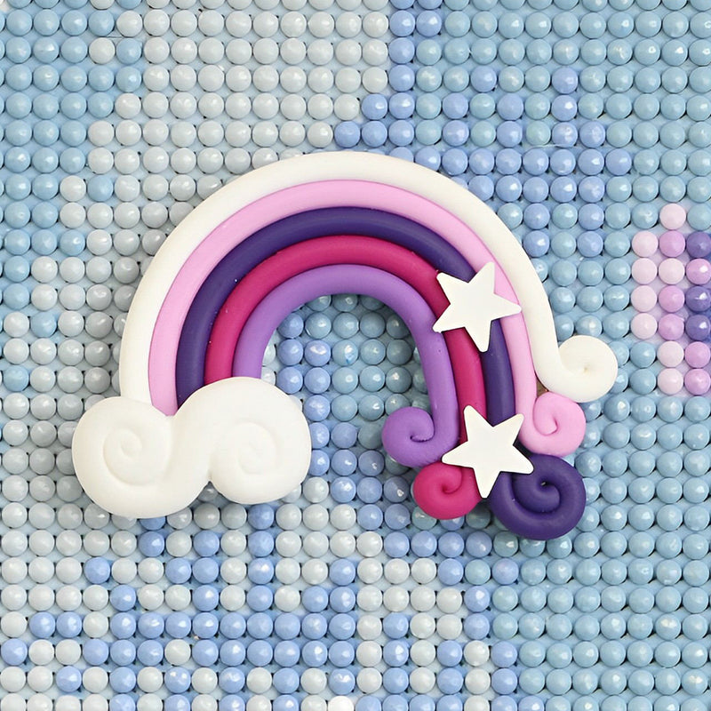 1pc Rainbow Shape Painting Cover Minder Locator