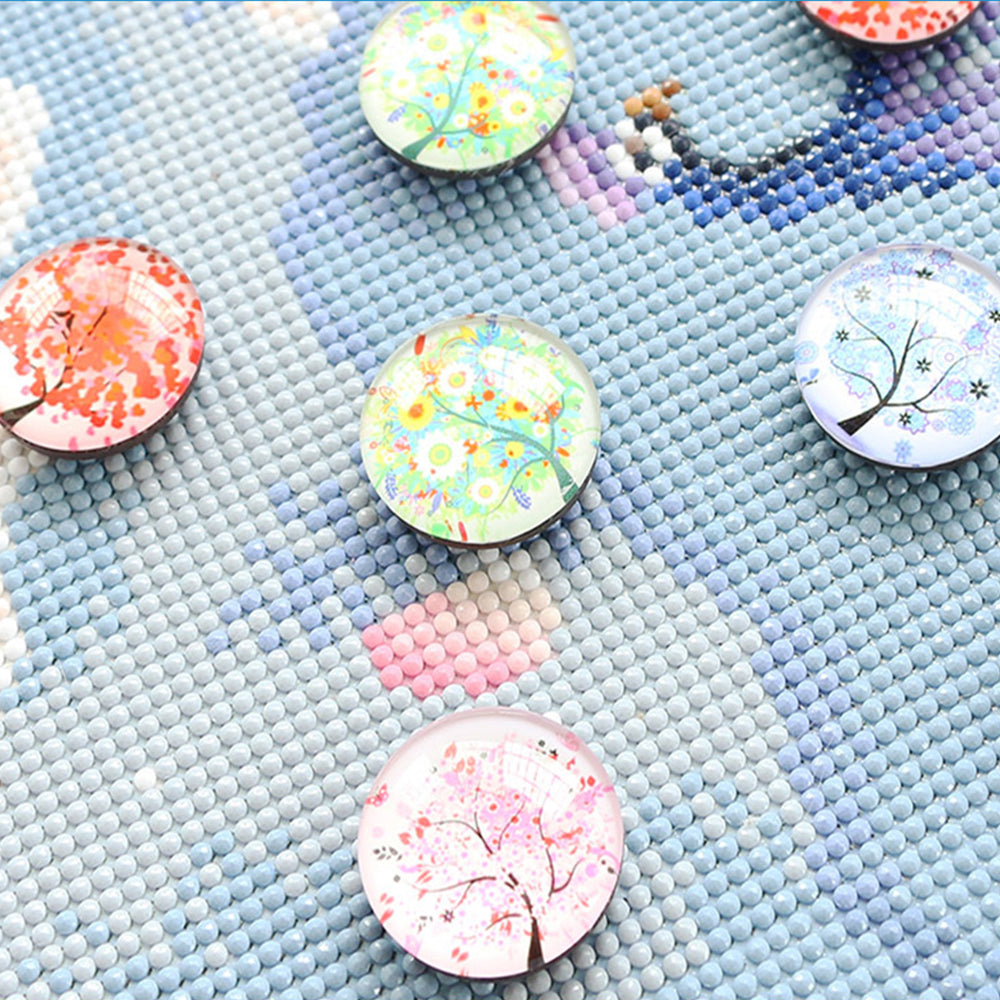 1pc Tree Shape Painting Cover Minder Locator