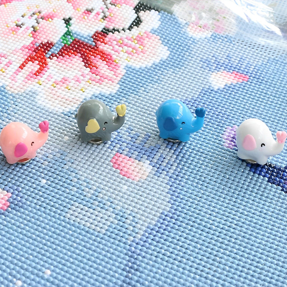 1pc Elephant Shape Painting Cover Minder Locator