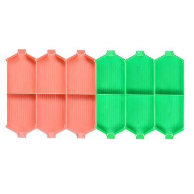 6pcs Diamond Painting Tool Tray (Foldable and Openable)