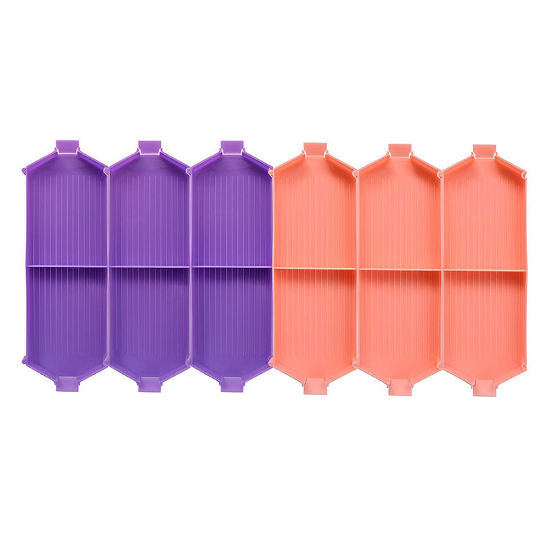 6pcs Diamond Painting Tool Tray (Foldable and Openable)