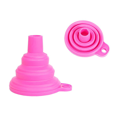 1pcs Silicone Foldable Funnel