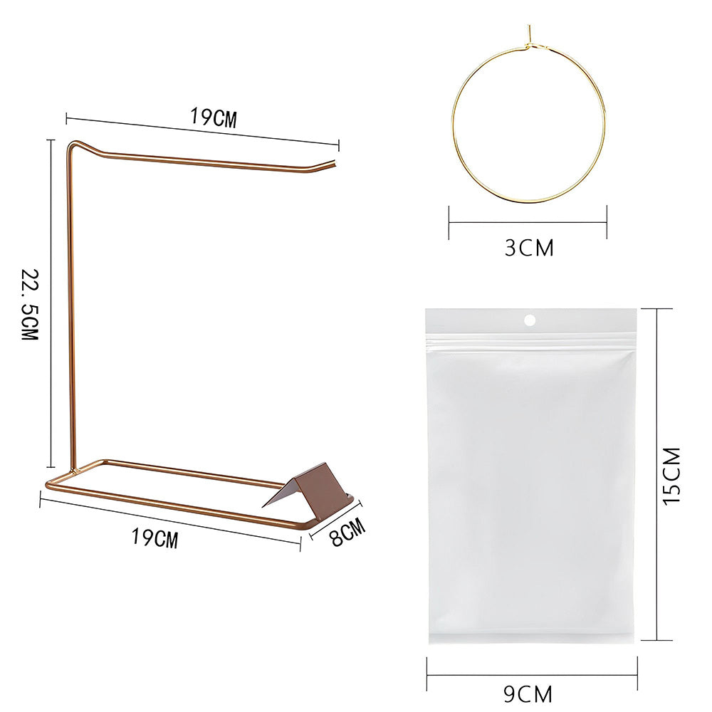 Hang-up Ring Diamond Painting Storage Rack Ziplock Bag Kits