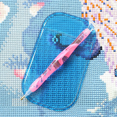Anti-Slip Diamond Painting Resin Tray Pad Holder