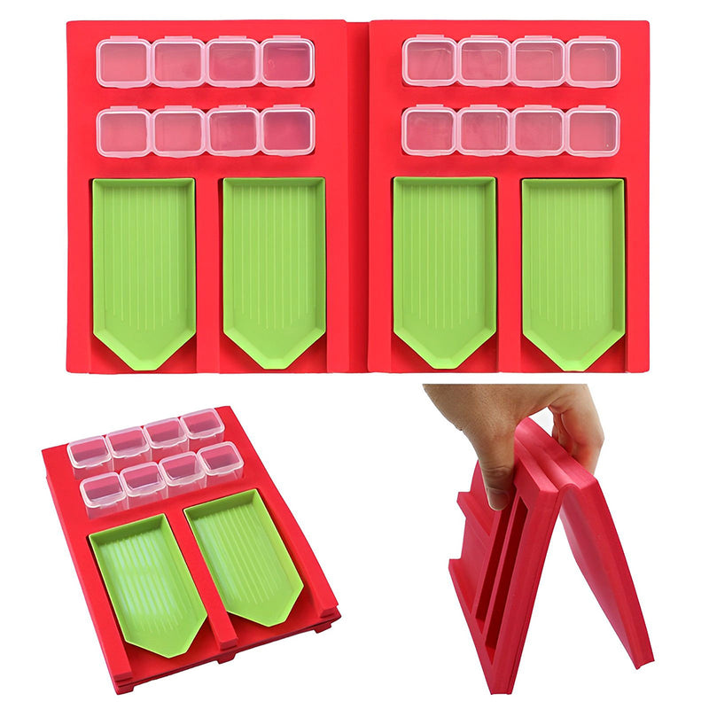 Diamond Painting Foldable Foam Sponge Storage Box Tray Kits