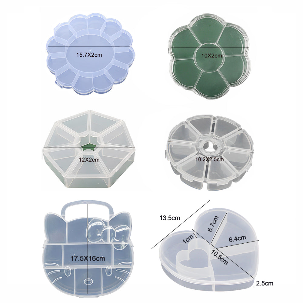 Plastic Diamond Painting Storage Box