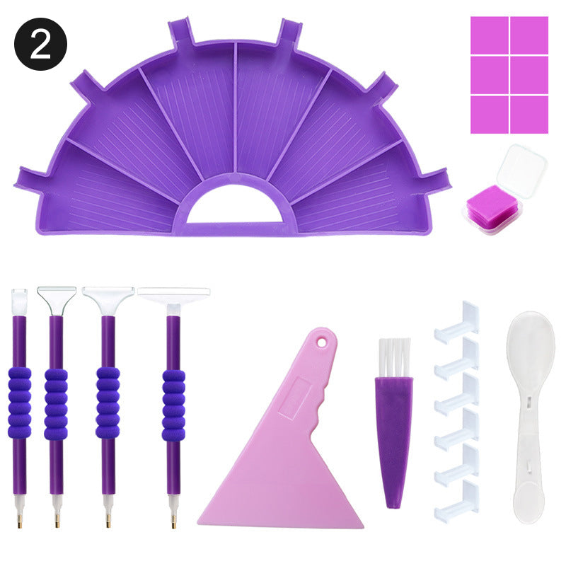 3 Different Multifunctional Diamond Painting Tool Tray Kits