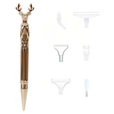Deer Shape Diamond Painting Drill Pen Kit