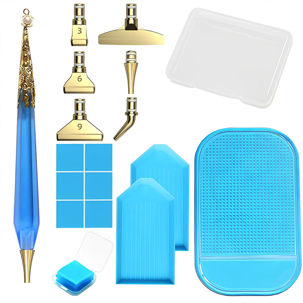 Umbrella Shape Diamond Painting Deluxe Drill Pen Kits