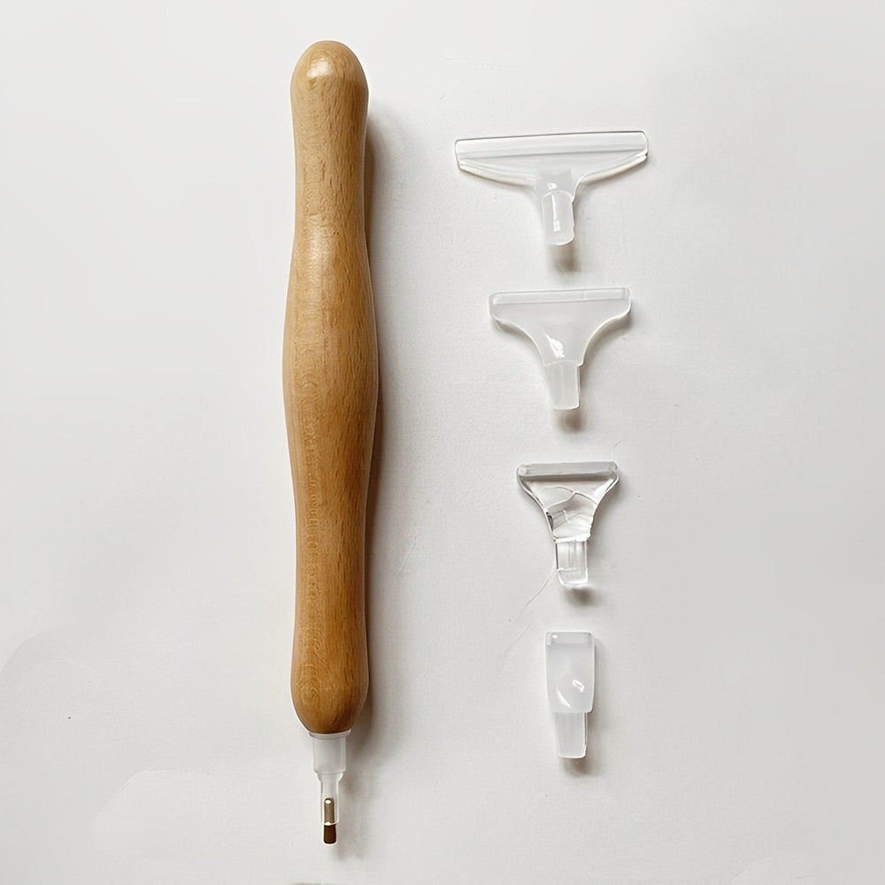 Ergonomic Diamond Painting Wood Drill Pen