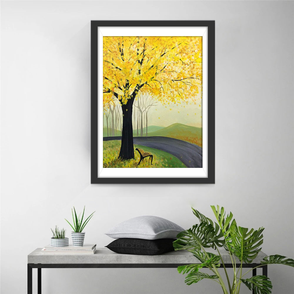 Ginkgo Tree Diamond Painting