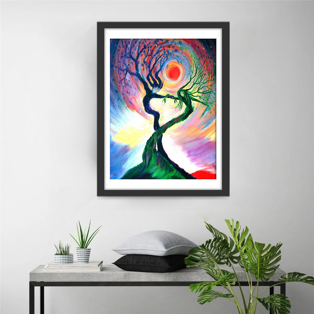 Dancing Trees Diamond Painting