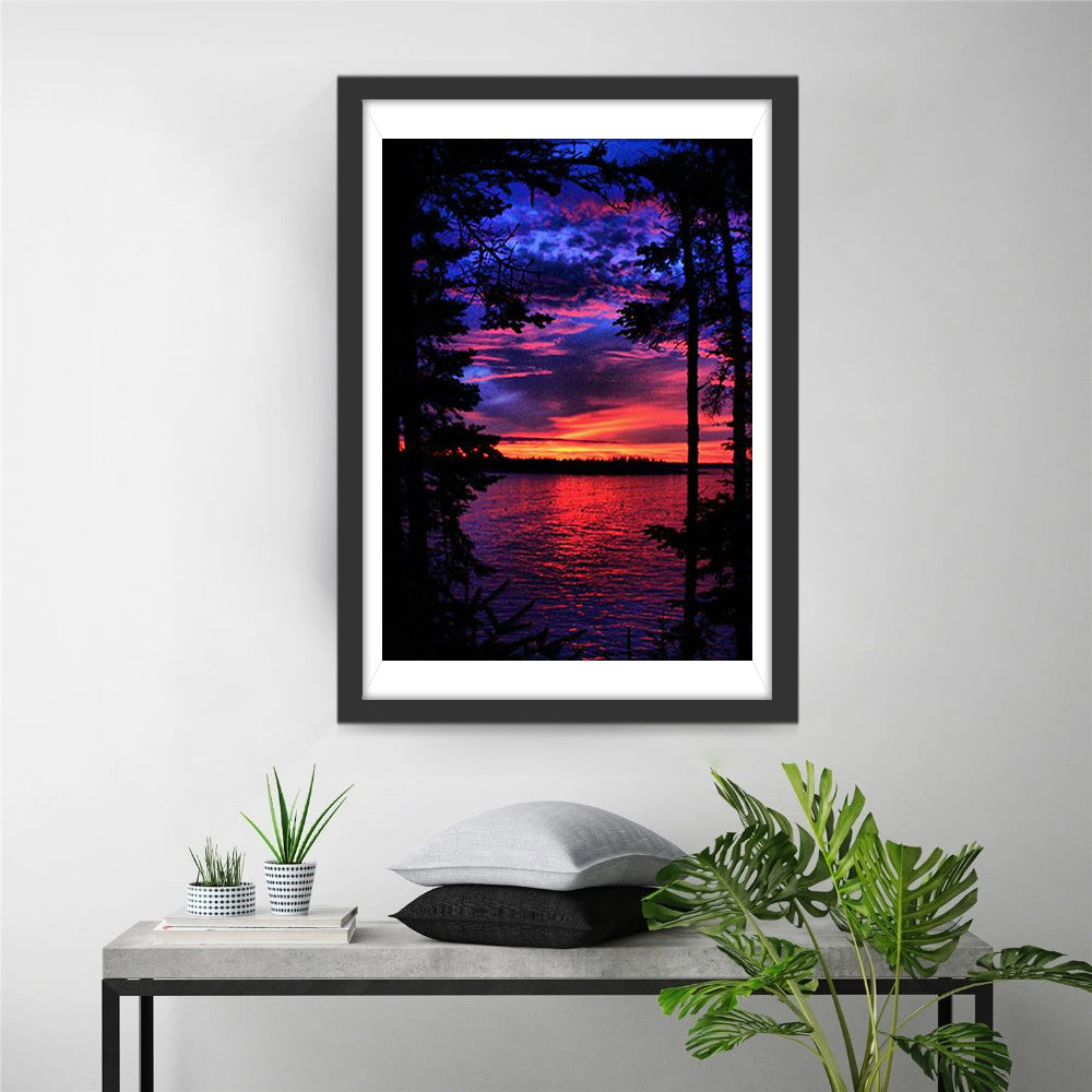 Lake and Fantasy Landscapes Diamond Painting