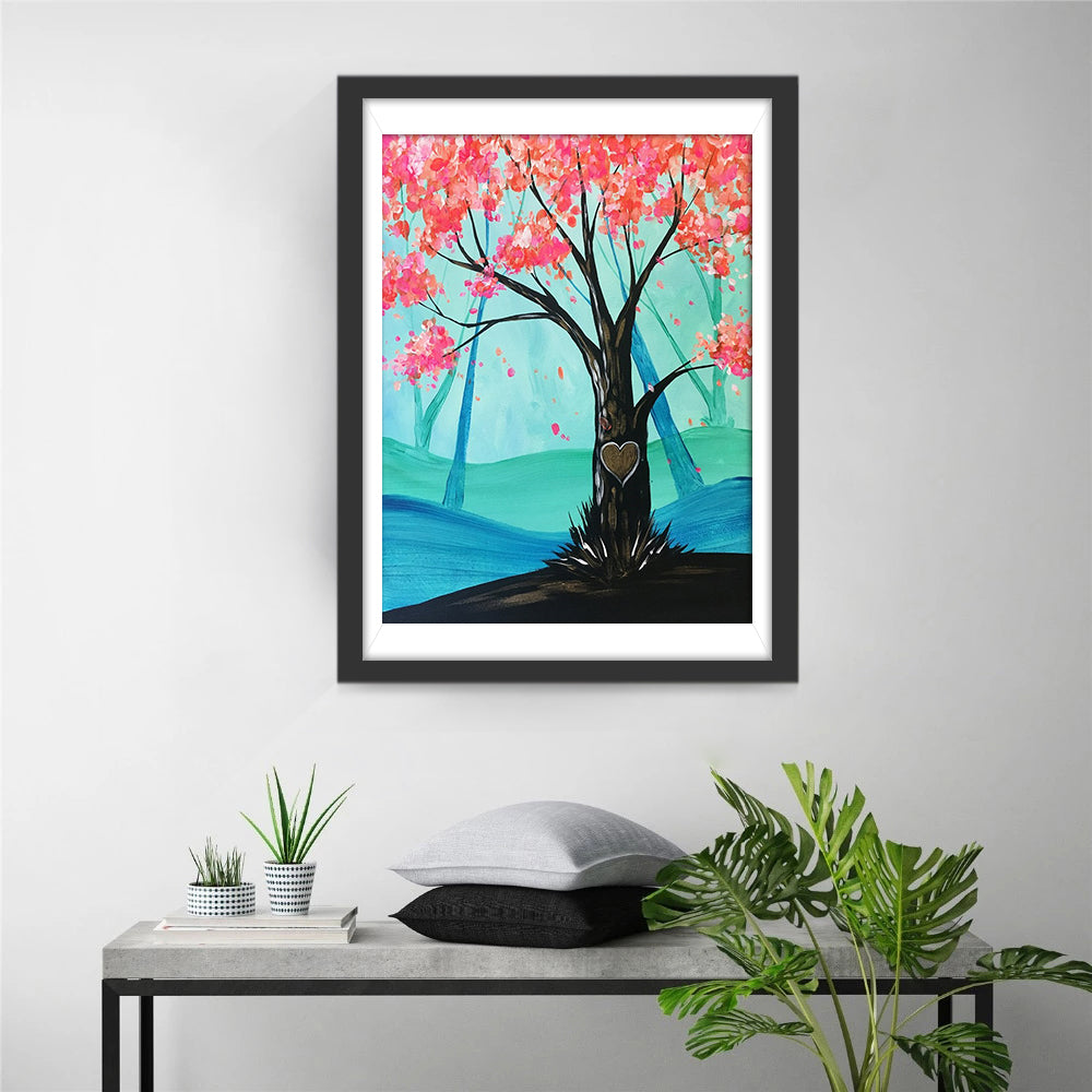 Drawn Tree Diamond Painting