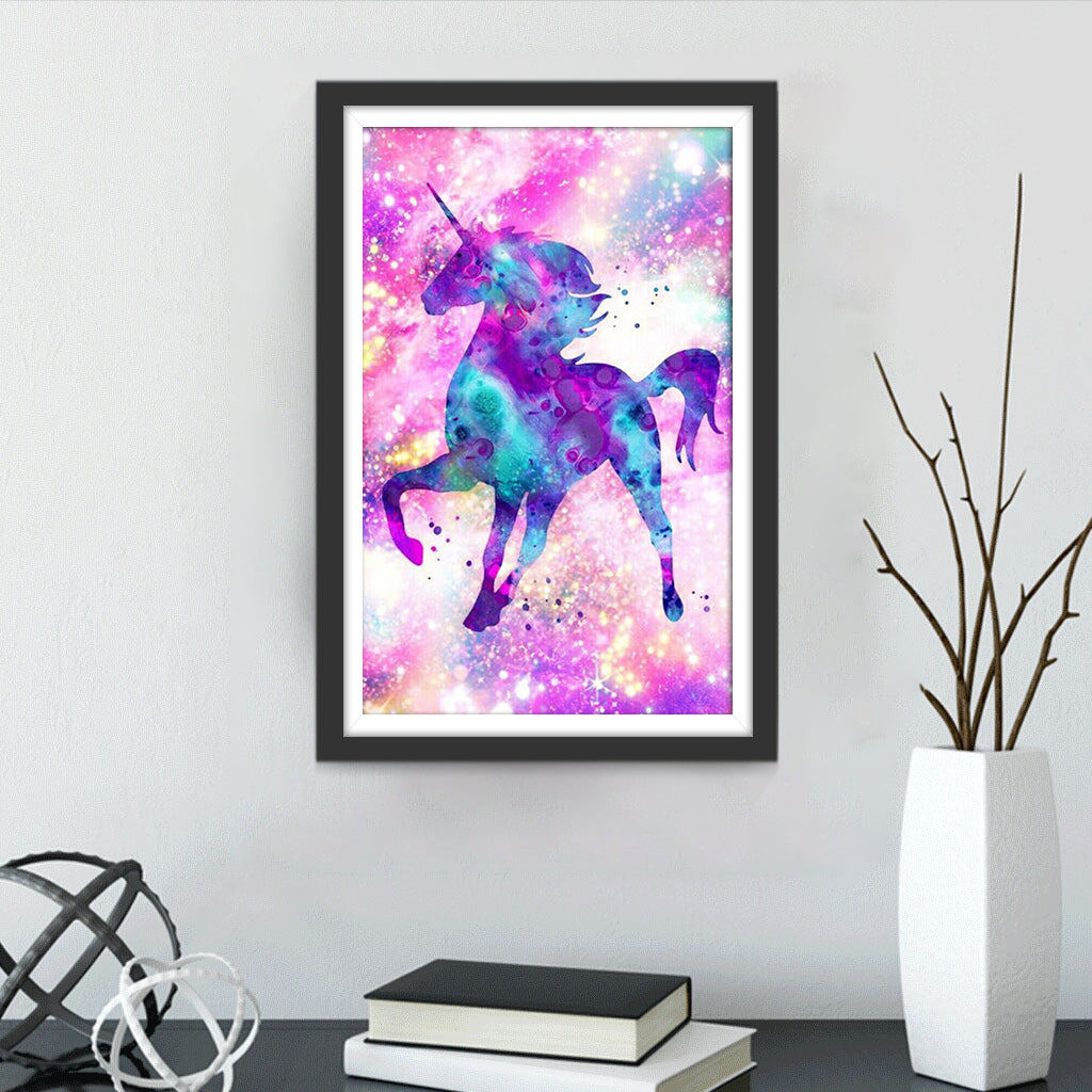 Multicolor Unicorn Diamond Painting