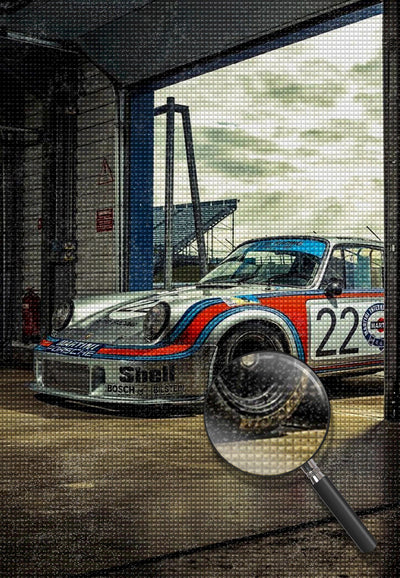 Racing Car Number 22 Diamond Painting