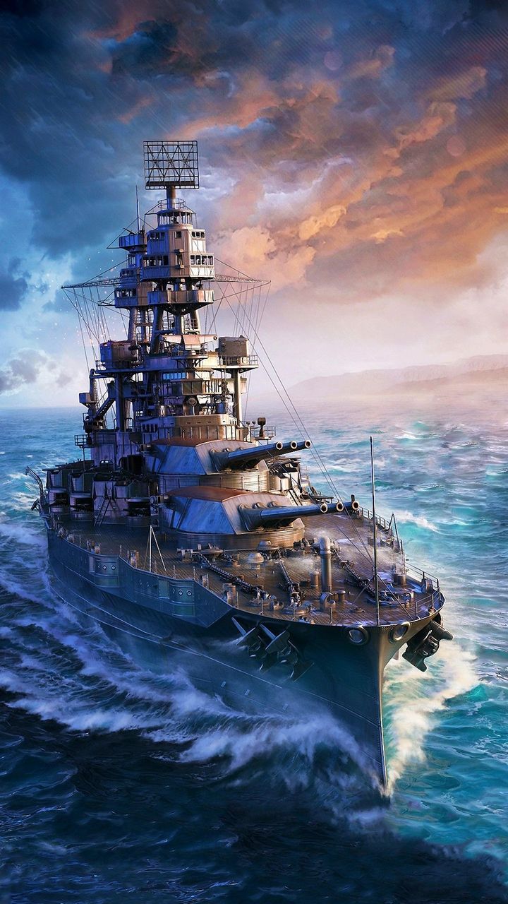 The Great Ship at Sea Diamond Painting
