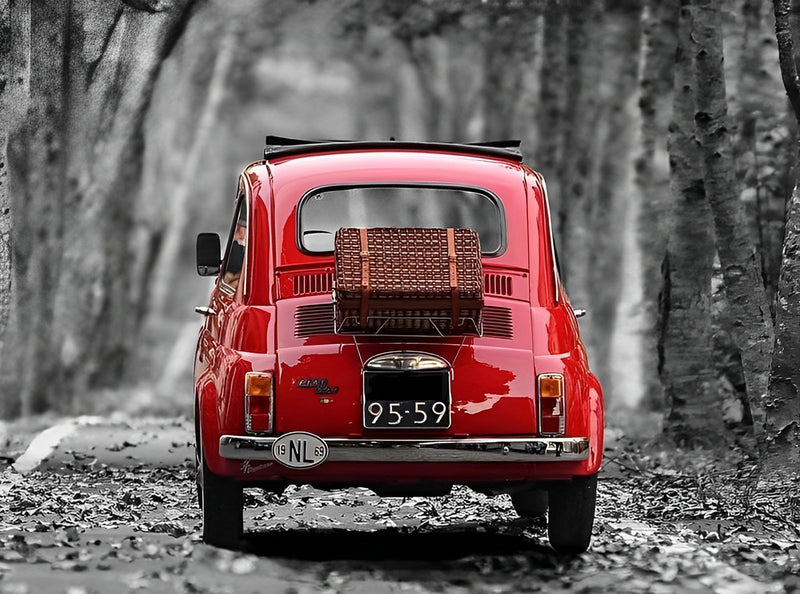 Little Red Car 5D DIY Diamond Painting Kits