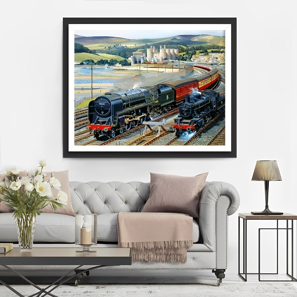 Train to Snowdonia Diamond Painting