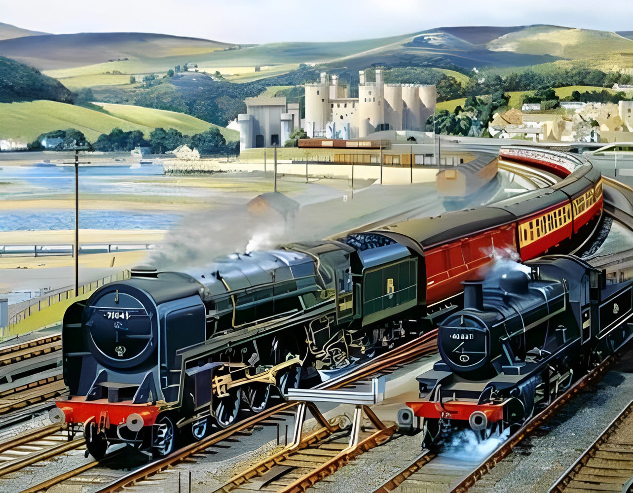 Train to Snowdonia Diamond Painting