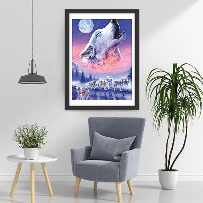 Wolves and Howls Diamond Painting