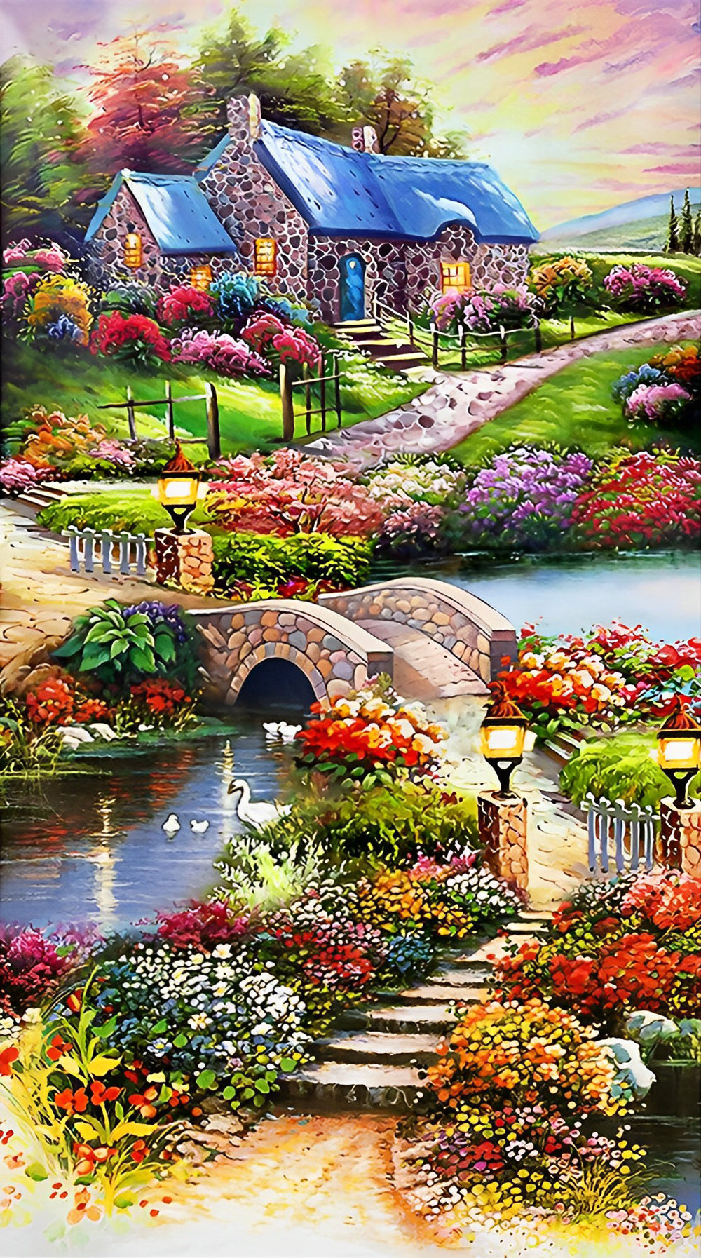 Scenic Countryside Diamond Painting